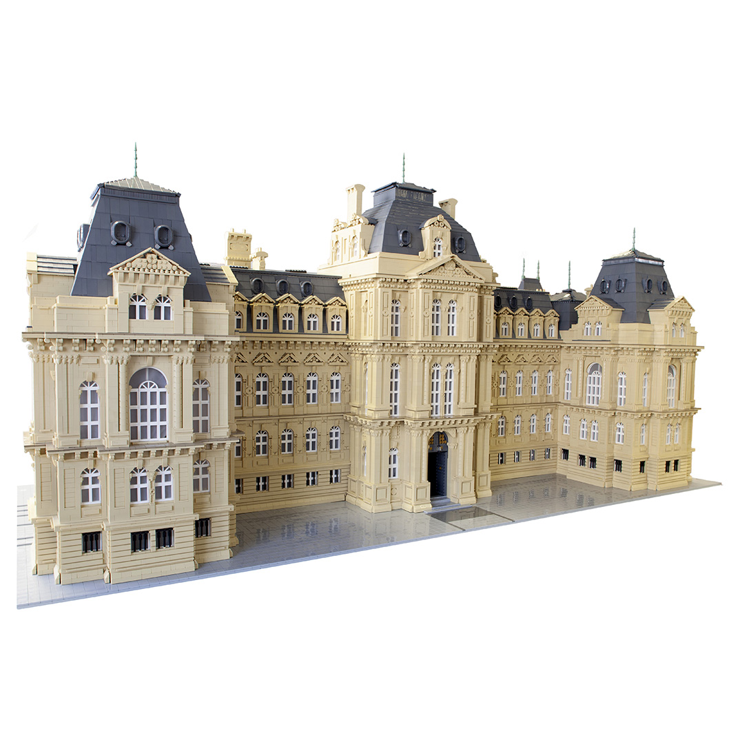 The Bowes Museum in LEGO