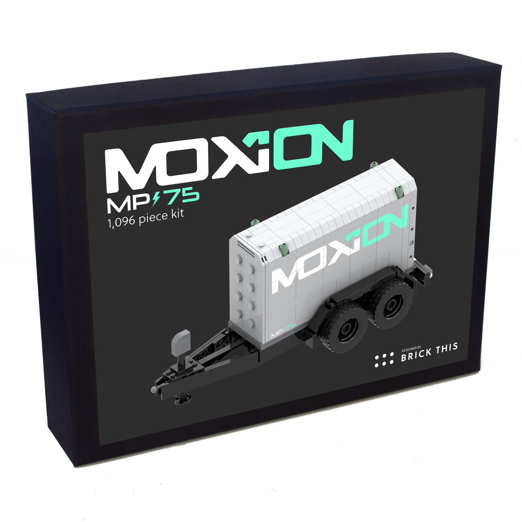 Custom LEGO kit of Moxion vehicle