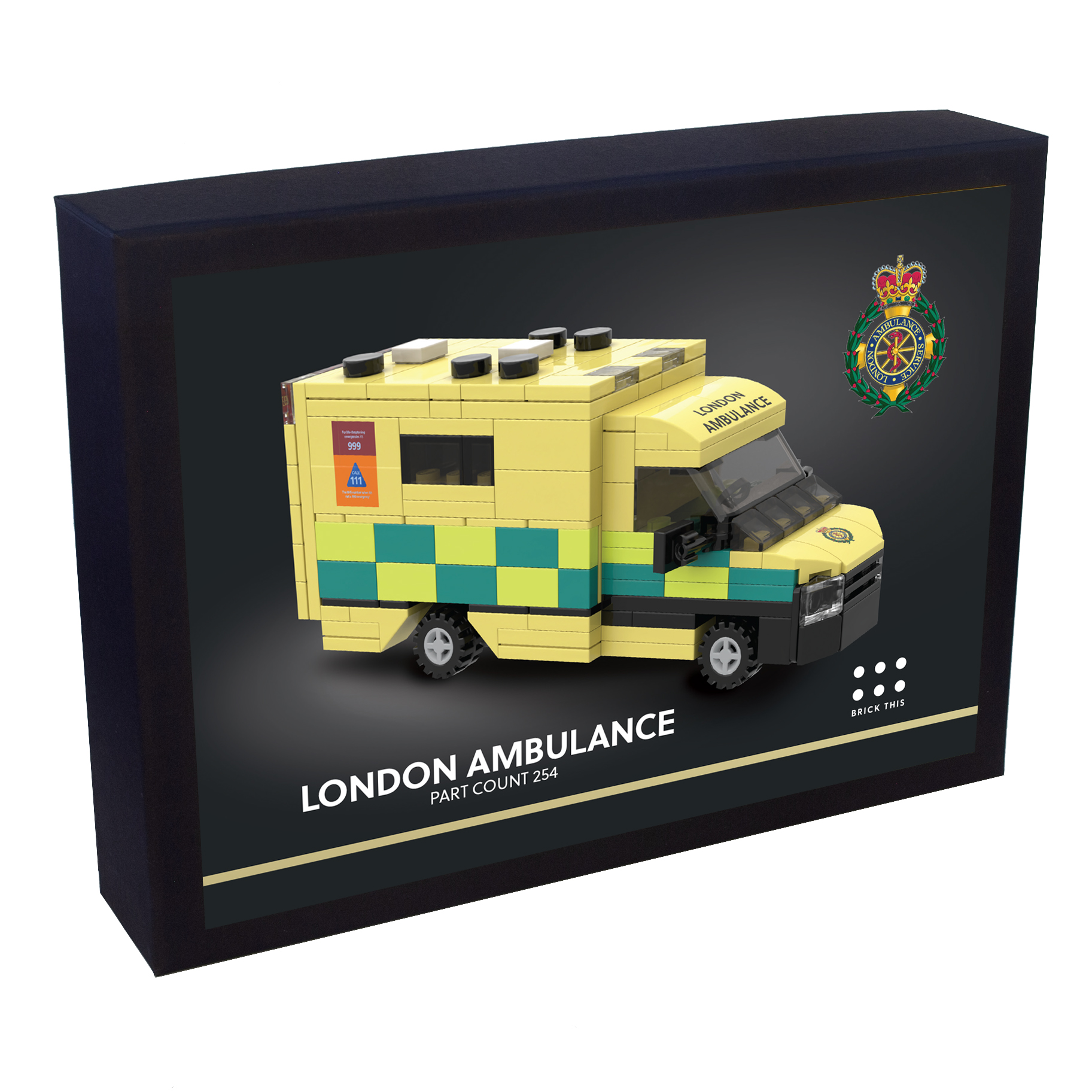 london ambulance lego kit