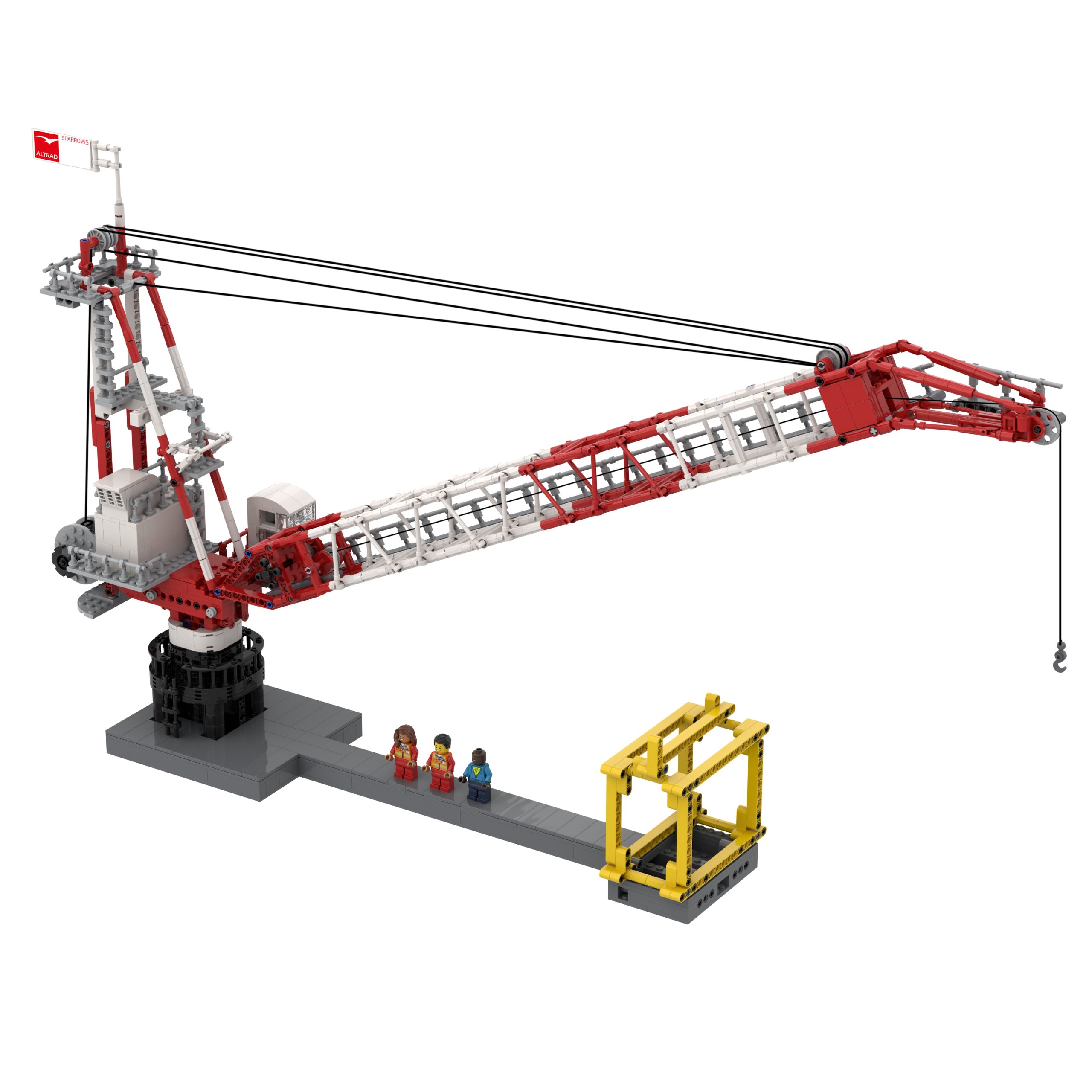 custom lego crane